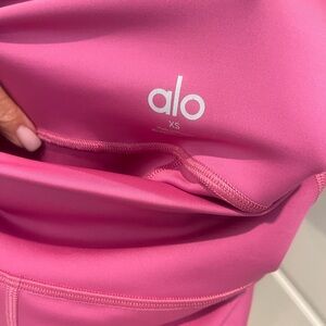 Alo pink leggings XS